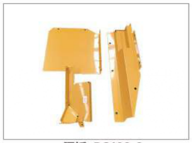 PC400-8 MAIN VALVE PARTITION 208-54-78670